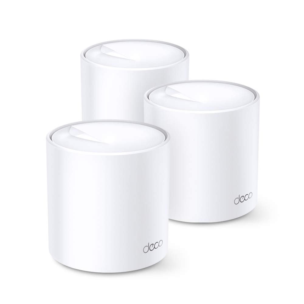 Net TP-Link AX1800 Whole Home Mesh Dual Band Next-Gen Wi-Fi 6 System DECO X20 | Covers up to 5800 Sq. Ft,Replaces Routers and WiFi Extenders,Parental Control,Compatible with Alexa(3-Pack), White