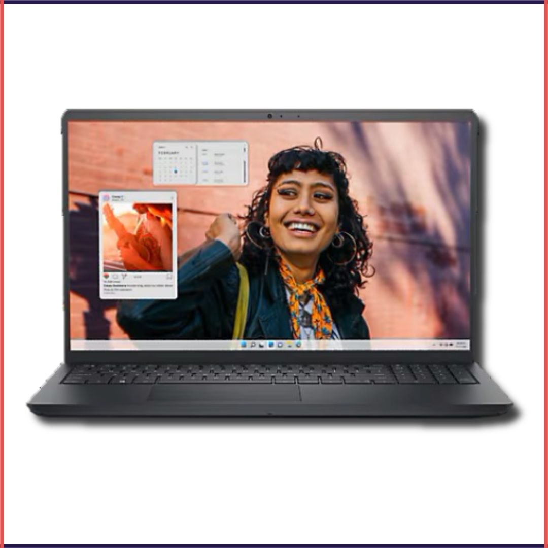 Laptop Dell Inspiron 15 3530 OIN353010051RINB1MO | 13th Gen Intel Core i3-1305U Processor, 8GB DDR4 RAM, 512GB M.2 PCle NVMe SSD, Win 11+Office H&S 2024, 15.6"(39.62cm) FHD Narrow Border Display, Intel UHD Graphics, Standard Keybd, With Bag, Carbon Black
