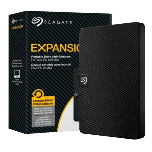 Harddisk Seagate Expansion 5TB External, USB 3.0 for Windows & Mac with 3yr Data Recovery Services STKM5000400