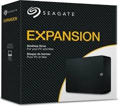 Harddisk Seagate Expansion 12TB STKP12000400 Desktop 3.5" External Drive | USB 3.0 For Windows & Mac With 3 yr Data Recovery Services, Black