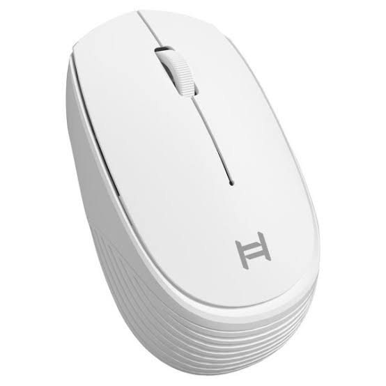 Mouse Hammok Joy 2.4G Slim Portable Wireless Mini Mouse | Latest Optical Sensor & Compact Size, 10M Range, Plug & Play, White