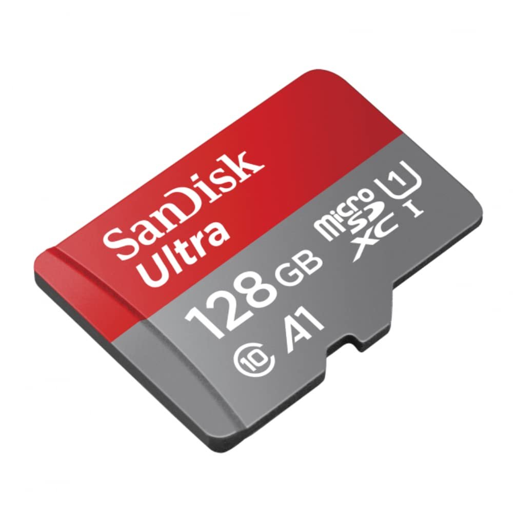 Card Micro SD Sandisk 128gb Ultra microSDXC UHS-I Card A1 | Class 10 | 140MB/s | SDSQUAB-128G-GN6MN