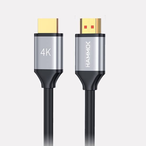 Cable Hammok Verve HDMI Male to HDMI Male 1.5Mtr | USB 2.0 PVC 4Kx2K, Gold Plated Connector, Black