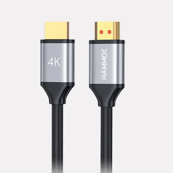 Cable Hammok Verve HDMI Male to HDMI Male 20Mtr | USB 2.0 PVC 4Kx2K, Gold Plated Connector, Black