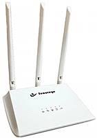 Net Router Secureye SCP-S-4GW3 N300 Wi-Fi 6 4G LTE Router | 5G SIM Ready Wireless CPE, 300Mbps High Speed Hotspot, 3 High Gain Antennas For Wide Coverage, Plug & Play, All SIM Support, White