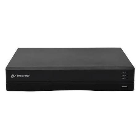 SDVR Secureye SR-XVR108-5M | 8 Channel 5MP Digital Video Recorder, 1 HDMI & 1 VGA Simultaneous Output, 2 USB Interface, 1 SATA Upto 10TB, Black