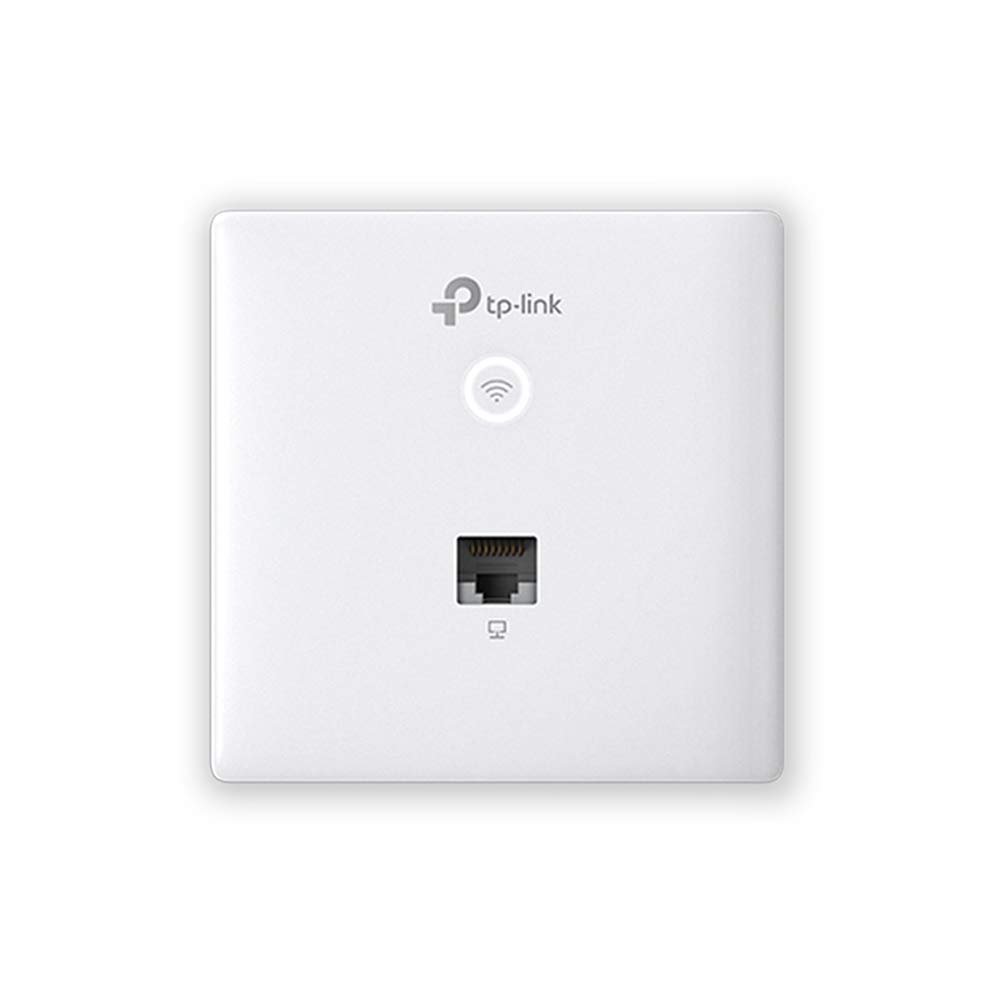 Access Point Net TP-Link Omada AC1200 Wireless MU-MIMO Gigabit Wall-Plate EAP230-Wall | 802.3af/802.3at, Easily Wall Mount, Free EAP Controller Software, White