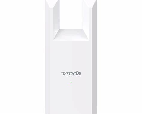 Range Extender Tenda TE-A10 Wireless N300 Universal Wi-Fi Range Extender with Ethernet Port, White