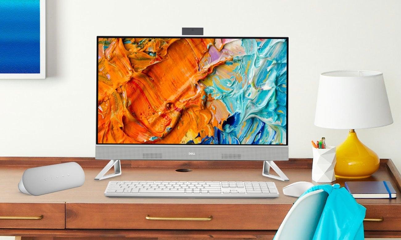 Dell 27 All-in-One EC27250 Desktop | Intel Core 7 150U | 16GB DDR5 | 1TB NVMe SSD | NVIDIA GeForce MX570A 2GB | 27" FHD Touch Display | Windows 11 Home | MS Office Home 2024 | OEC2725000301RINW3