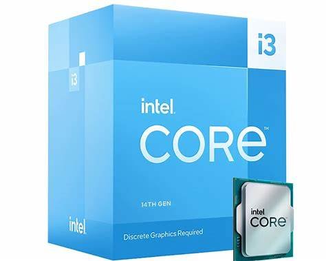 Intel Core i3-14100 14th Gen Desktop Processor | 4 Cores 8 Threads | Up to 4.70 GHz | 12MB Smart Cache | Intel UHD Graphics 730 | LGA1700 | Boxed