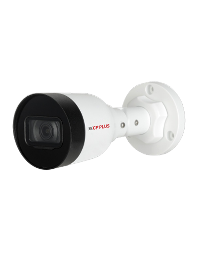 Security Camera CP Plus CP-UNC-TA41L3C-D-Q2 | 4MP IR Network Bullet Camera, 3.6mm Fixed Lens, IR Range of 30 Mtr, WDR, Day/ Night Vision, White