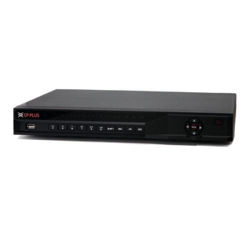 SNVR CP Plus 16 Channel CP-UNR-4K2161-V4 | 4K Network Video Recorder, Support 1 SATA HDDs, 2 USB Ports, 1 HDMI, 1 VGA, Black