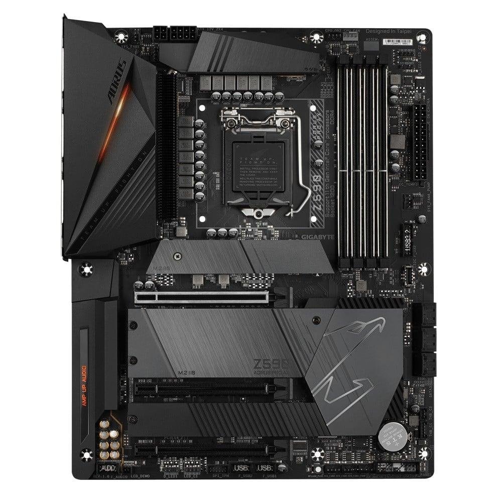Gigabyte Z590 AORUS Pro AX Intel Z590 ATX Gaming Motherboard | LGA1200 | PCIe 4.0 | Wi-Fi 6 | 2.5GbE LAN | DDR4 | Triple M.2