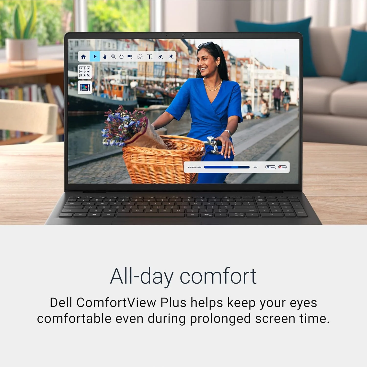 Dell 16 DC16250 Laptop | Intel Core 5 120U | 16GB DDR5 | 512GB NVMe SSD | 16″ 2K FHD+ IPS Anti-Glare 300-Nits Display | Windows 11 | Office H&S 2024 + M365 | Backlit Keyboard | Fingerprint Reader | Backpack | Platinum Silver