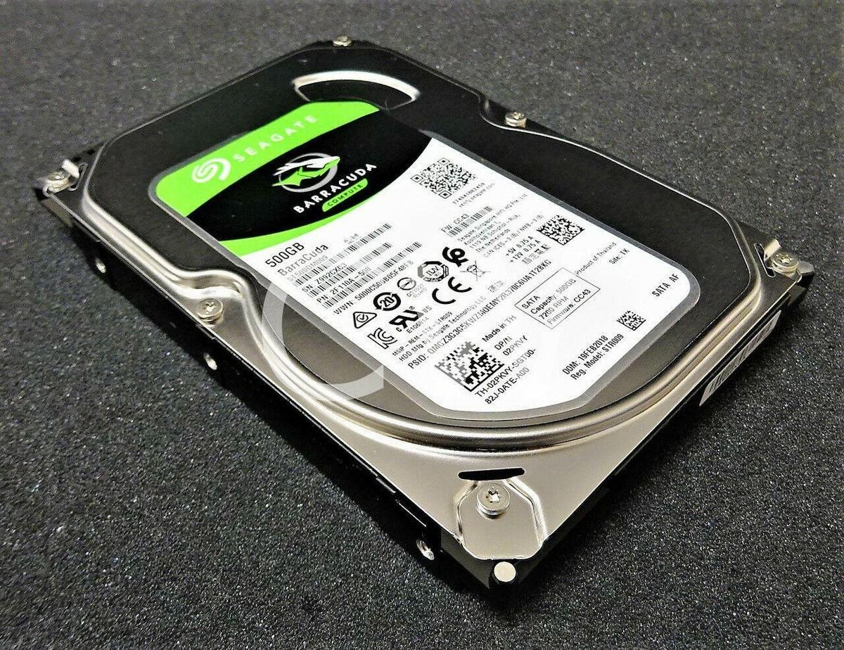 Seagate BarraCuda ST500DM009 500GB 3.5-inch SATA Internal Hard Disk Drive | 7200 RPM, 32MB Cache | Refurbished / Imported