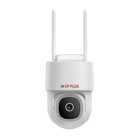 CP PLUS CP-Z45Q 4MP Wi-Fi PT Security Camera | Full Color Night Vision, 360° Pan & Tilt, Human & Motion Detection, Motion Tracking, Two-Way Talk, Built-in Siren, 256GB SD Card Support, IP65