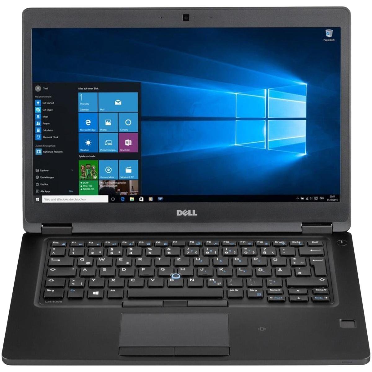 Dell Latitude 5490 Renewed – As New Laptop with Adaptor – Intel Core i5 8th Gen, 8GB DDR4 RAM, 256GB SSD, 14-inch HD Non-Touch Display, Windows 10