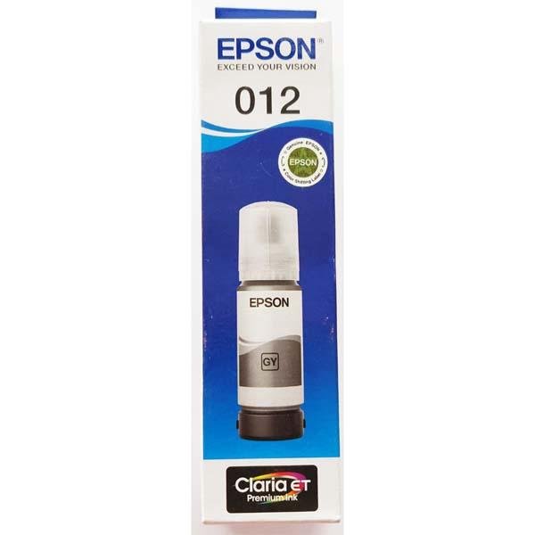 Epson 012 Grey Ink Bottle 70ml (C13T07K598) for EcoTank L8160 & L8180 Photo Printers