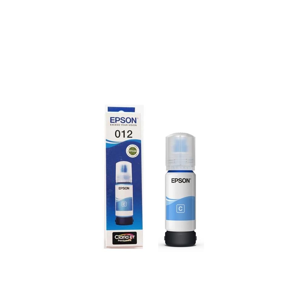 Epson 012 Cyan Ink Bottle 70ml (C13T07K298) for Epson EcoTank L8160 & L8180 Printers