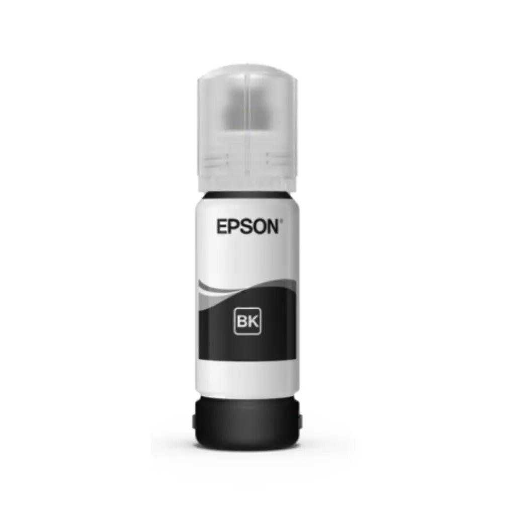 Epson 011 Photo Black Ink Bottle 70ml – Genuine Dye Ink for Epson EcoTank L8160 and L8180 Printers | C13T07J198